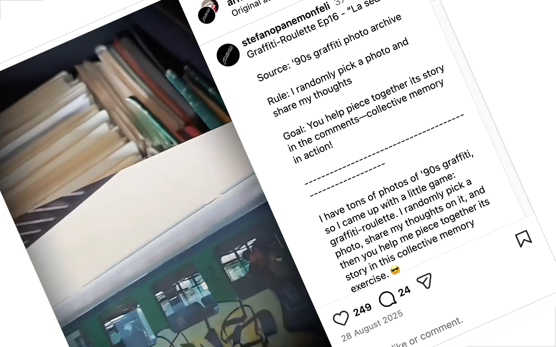 Graffiti Roulette social content and motion